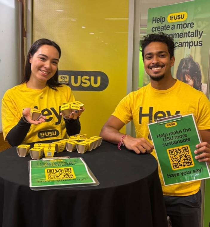 USU campus activation merchandise